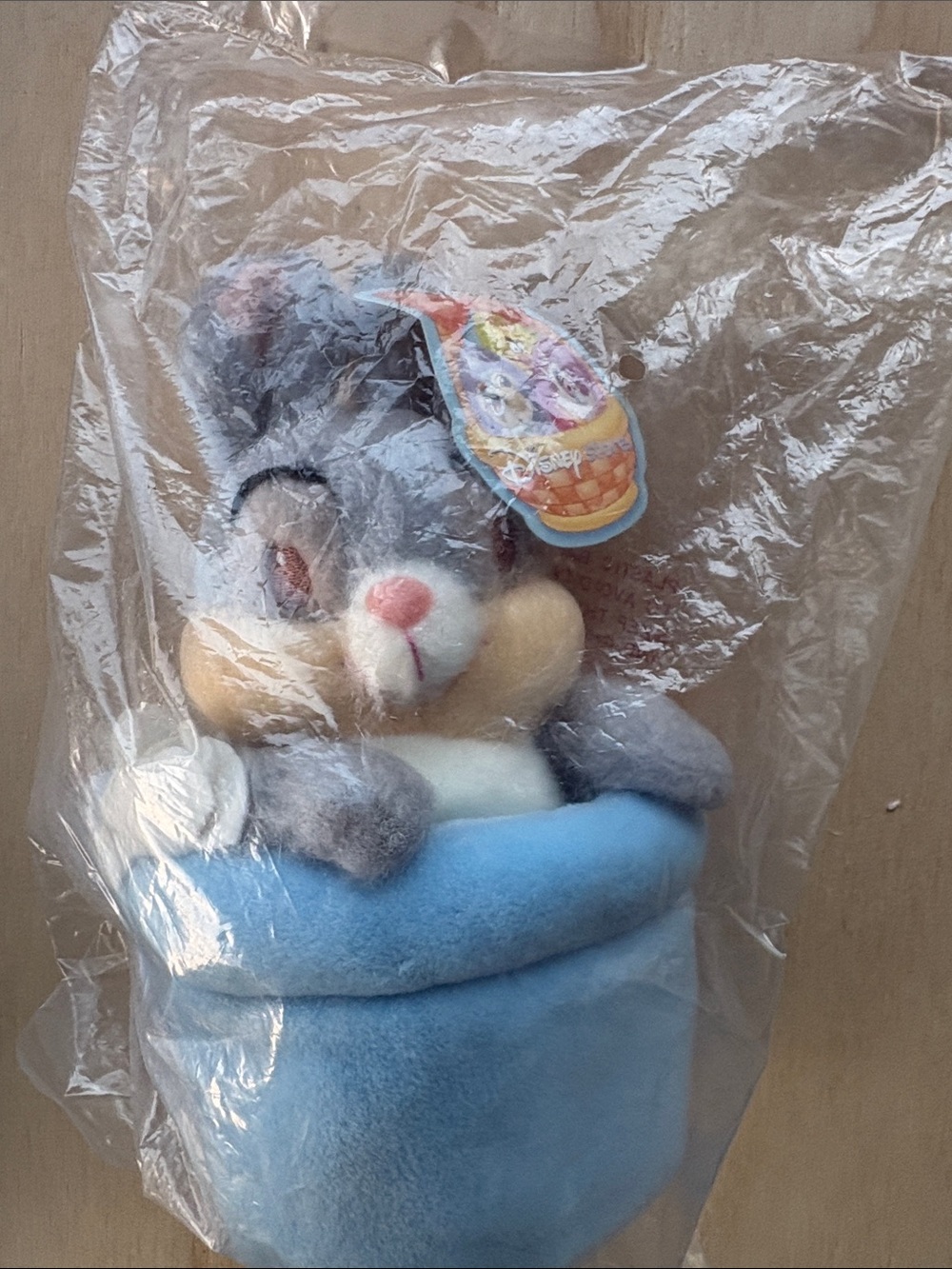 Disney Thumper in Flower Pot Plush Vintage  
Plush Small Pet Toy -